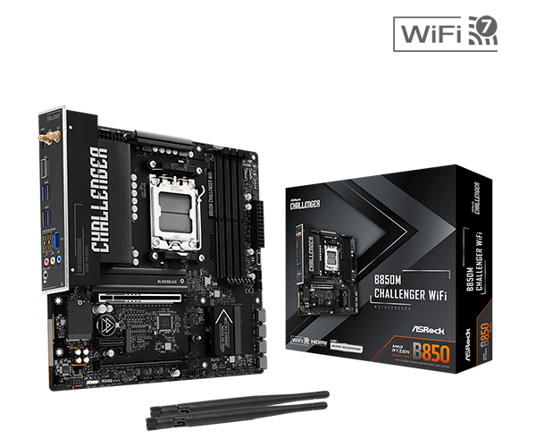 ASRock B850 CHALLENGER WiFi マザーボード B850M Challenger WiFi(M1).png